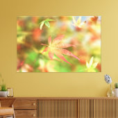 Herfst Filigree Canvas afdrukken (Insitu (Woonkamer))