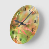 Herfst Filigree Clock Ronde Klok (Hoek)