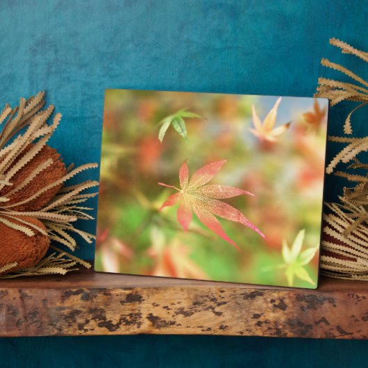 Herfst Filigree Plaque Fotoplaat (Zijkant)