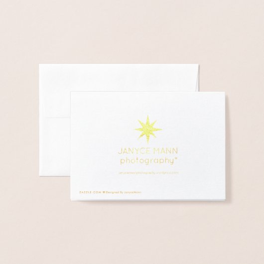 Herfst Finch Blank Folie Note Kaart (Met envelop)