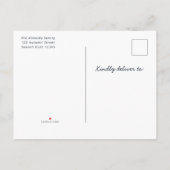 Herfst First Birthday Party Boy Autumn Pumpkin One Uitnodiging Briefkaart (Achterkant)