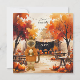 Herfst Flannel & Fizz Vriendschapsfeest Save The Date