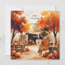 Herfst Flannel & Fizz Vriendschapsfeest Save The Date