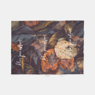 Herfst Fleece Deken