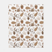 Herfst Fleece Deken (Voorkant)