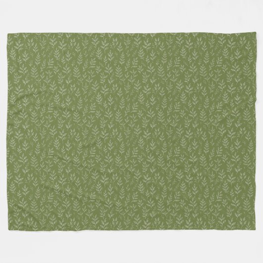 Herfst Fleece Deken (Voorkant (Horizontaal))