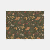 Herfst fleece deken (Voorkant (Horizontaal))