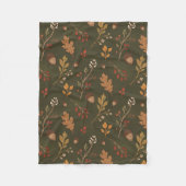 Herfst fleece deken (Voorkant)