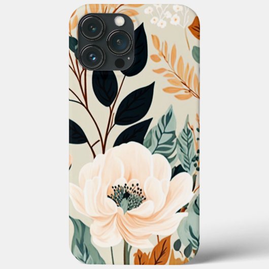 Herfst flessenpatroon zonder naadloze flora Case-Mate iPhone case (Achterkant)