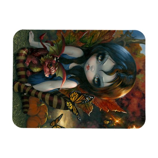 "Herfst" Flex Magnet Magneet (Horizontaal)