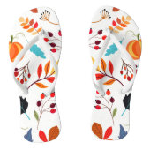 Herfst Flip Flops (Voetbed)