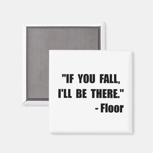 Herfst Floor Quote Magneet (Voorkant / Achterkant)