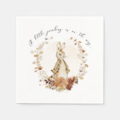Herfst Flopsy Bunny Papier servetten | Standaard (Voorkant)