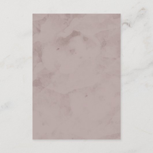 Herfst Flora Details Kaart (Achterkant)