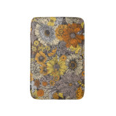 Herfst Flora & Fauna: 70s Retro Badmat (Voorkant Verticaal)