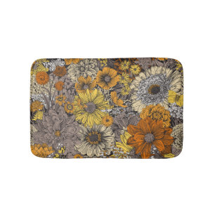 Herfst Flora & Fauna: 70s Retro Badmat