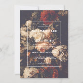 Herfst Floral 2 Kaart (Voorkant)