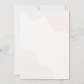  Herfst Floral Arrangement bruiloft Uitnodiging (Achterkant)