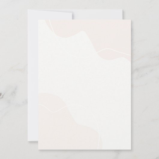  Herfst Floral Arrangement bruiloft Uitnodiging (Achterkant)