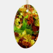 Herfst Floral Bouquets Keramisch Ornament (Rechts)