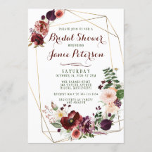 Herfst Floral Bridal Shower