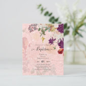 HERFST Floral Christening Inv. (Staand voorkant)