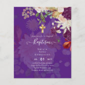 HERFST Floral Christening Inv. Flyer (Voorkant)