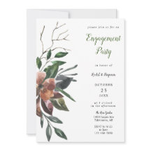 Herfst Floral Engagement Party najaar wijnoogst