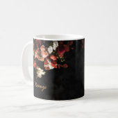 "Herfst Floral Fantasy" Koffiemok (Voorkant links)