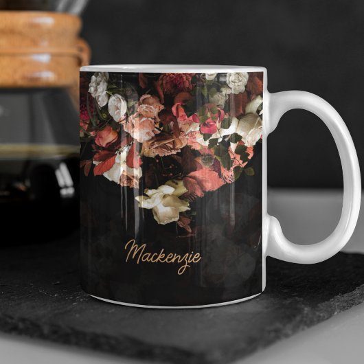 "Herfst Floral Fantasy" Koffiemok