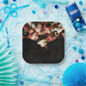 "Herfst Floral Fantasy" Papieren Bordje (Feest)