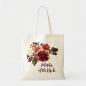 Herfst Floral Moeder van de bruidbruidsgift Tote Bag (Voorkant)