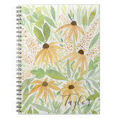 Herfst Floral Notitieboek Black Eyed Susans (Voorkant)