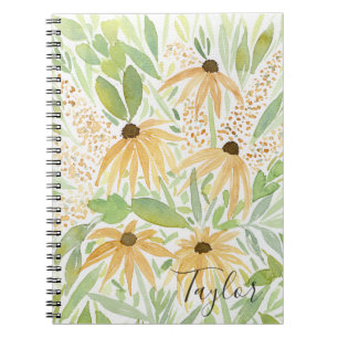 Herfst Floral Notitieboek Black Eyed Susans