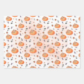 Herfst Floral Persoonlijke pomkin Inpakpapier Vel (Voorkant 2)