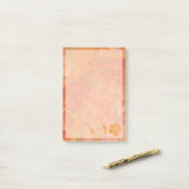 herfst Floral Post-it® Notes (Op bureau)