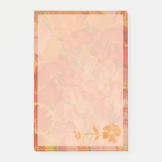 herfst Floral Post-it® Notes (Voorkant)