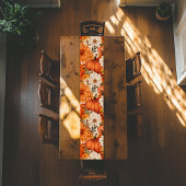 Herfst Floral Pumpkin Korte Tafelloper