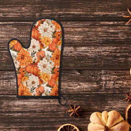 Herfst Floral Pumpkin Ovenwant