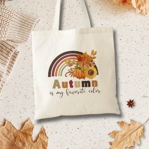  herfst Floral Pumpkin Vibes Tote Bag