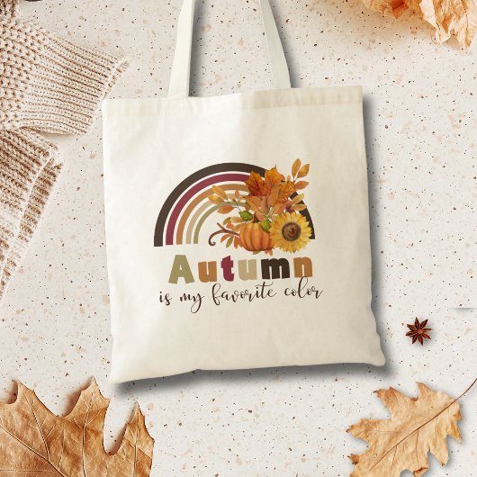  herfst Floral Pumpkin Vibes Tote Bag
