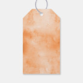 Herfst Floral Vrijgezellenfeest Dank u Labels Cadeaulabel (Achterkant)