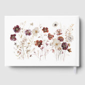 Herfst Floral Wedding Gastenboek (Achterkant)