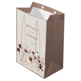 Herfst Floral Wedding Medium Cadeauzakje