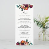 Herfst Floral Wedding Menu (Staand voorkant)