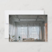 Herfst floral Wedding R RSVP Kaartje (Achterkant)