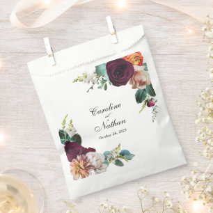 Herfst Floral Wedding, vers Bedankzakje