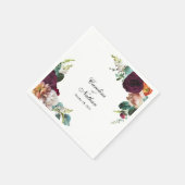 Herfst Floral Wedding, vers Servet (Hoek)