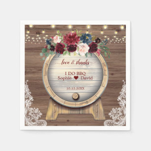 Herfst Floral Wine Barrel Vineyard Wedding I Do Bb Servet