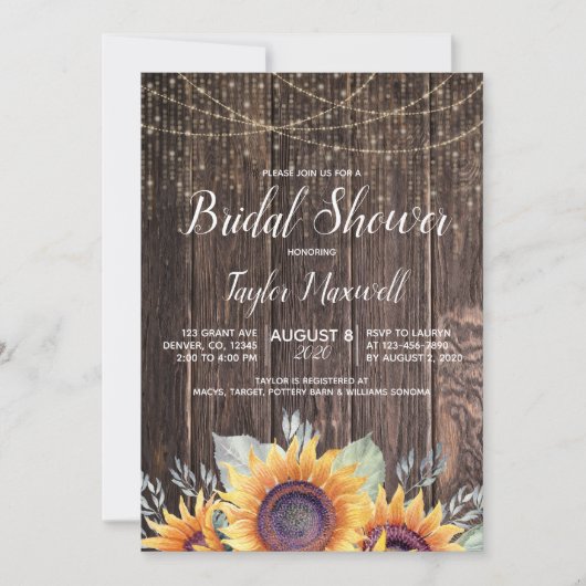 Herfst florale zonnebloempitten rustig vrijgezelle kaart (Voorkant)